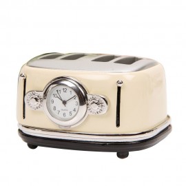 26-0263 Miniaturuhr Toaster 8x4.5cm
