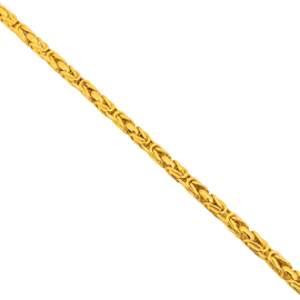 Harmony 585 K Gold Königs Halskette GD169