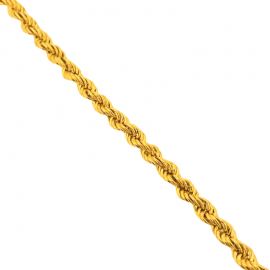 Harmony 585 K Gold Zopf Halskette GD01