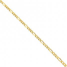 Harmony 585 K Gold Figaro Halskette GD167