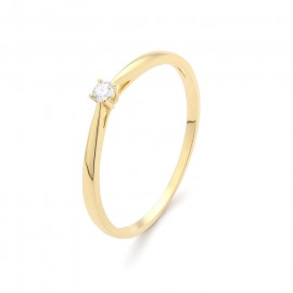 Harmony 18 K Gold Diamant Solitäer Ring R1101A19GYN14