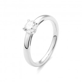 Harmony 18 K Weissgold Diamant Solitär Ring R1101108NWA14