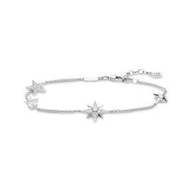 Thomas Sabo Damen Armband Sterne Silber A1916-051-14