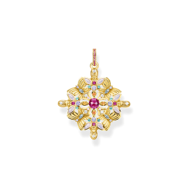 Thomas Sabo Anhänger Amulett Kaleidoskop Schmetterling Gold PE877-996-7