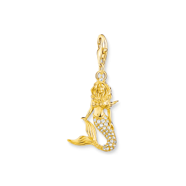 Thomas Sabo Charm-Anhänger Meerjungfrau Gold 1887-414-7