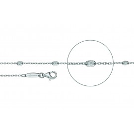 Der Kettenmacher Anker Halskette Ovaline A4-40S