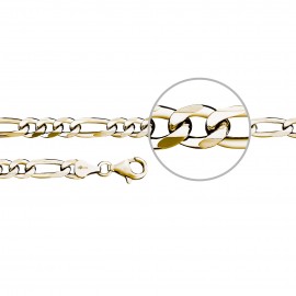 Der Kettenmacher Figaro Halskette 7mm F4-50G