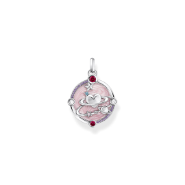 Thomas Sabo rosa mit Herzplaneten und Steinen SilberPE959-340-9